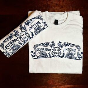 Antoines Logo T-Shirt closeup